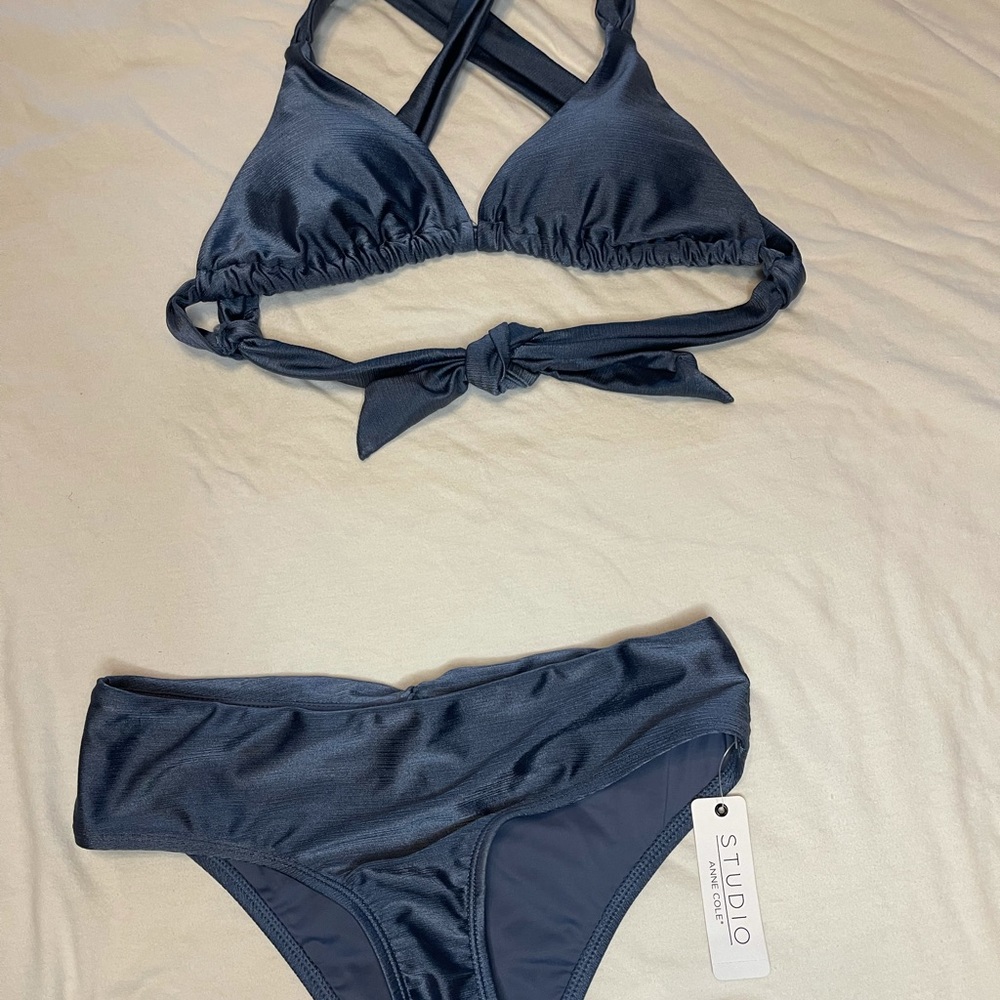 Studio Anne cole pew Bikini Swimsuit Swim Suit - Picture 3 of 6